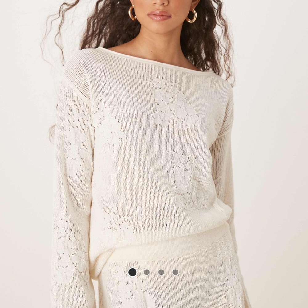 ASOS Cream Women's Top - Picture 8 of 8